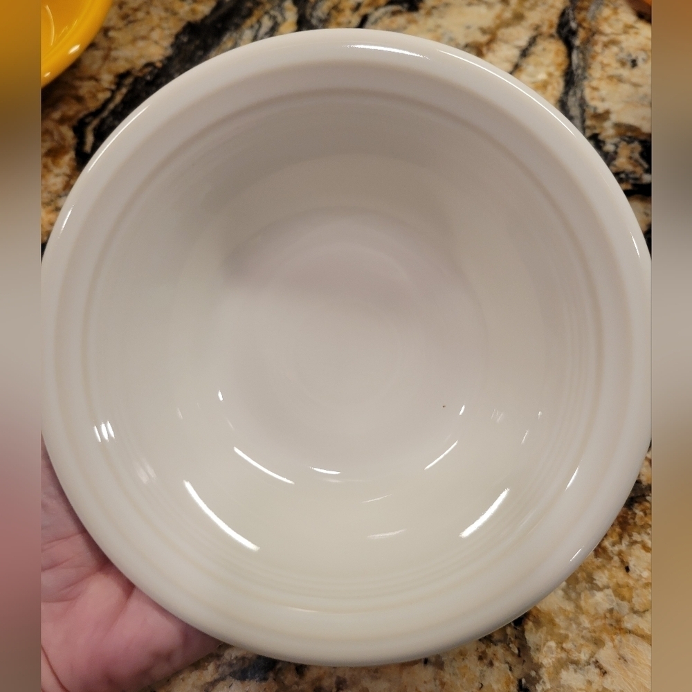 Fiesta 6 1/2 Inch Stackable Cereal Bowl 11 OZ White